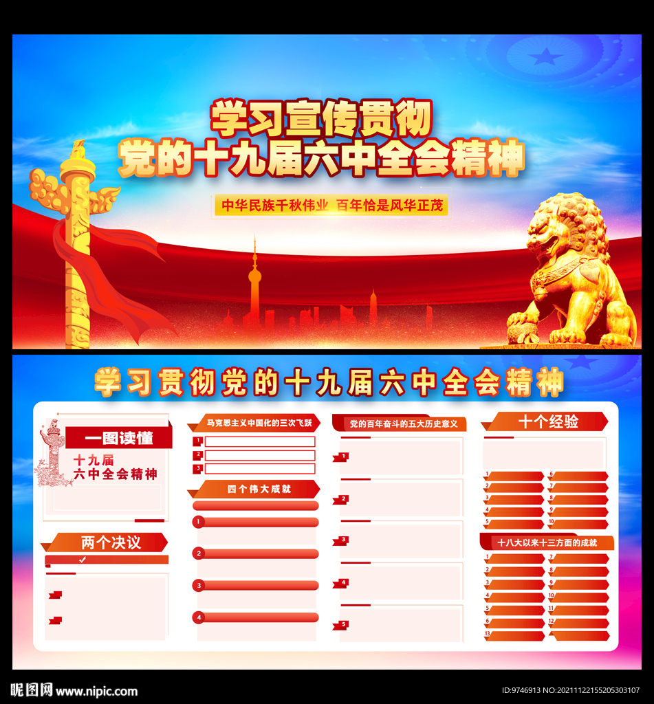党的十九届六中全会精神
