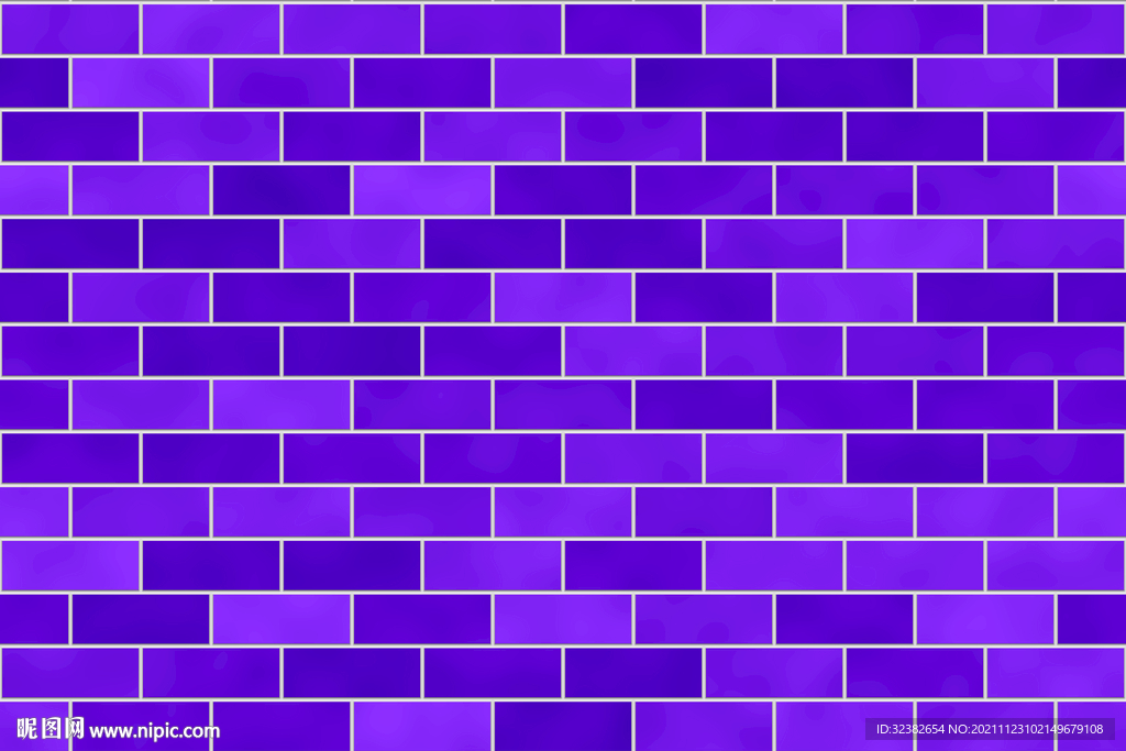 紫色砖墙纹理