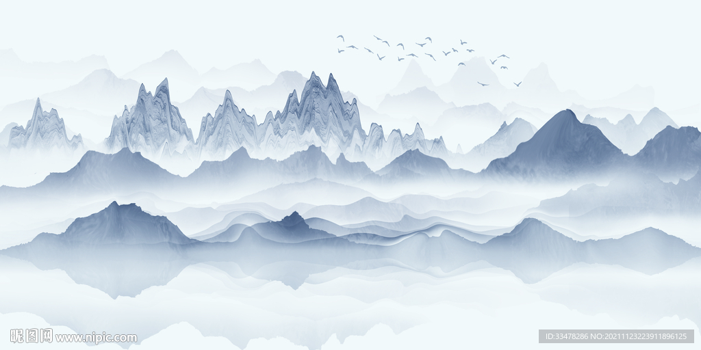 水墨山水