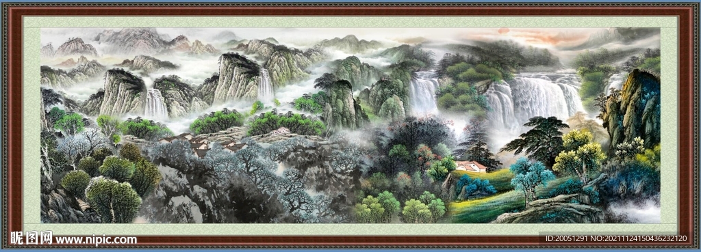 国画风景 