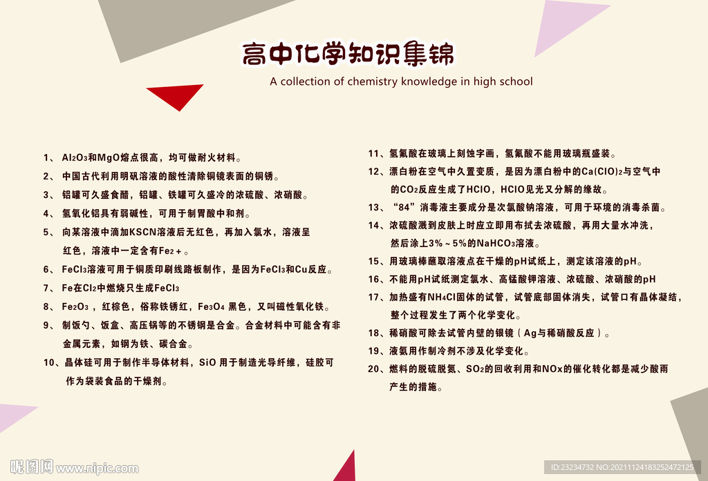 化学知识点