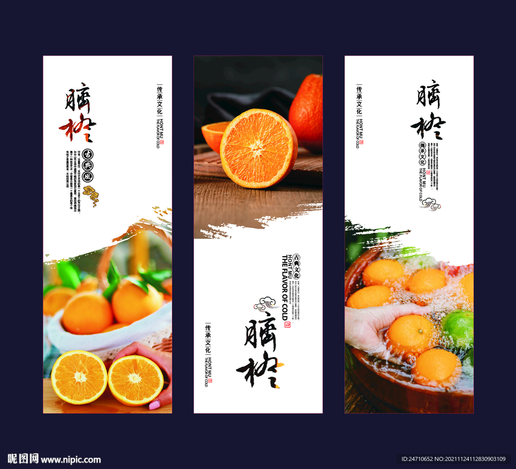 脐橙海报