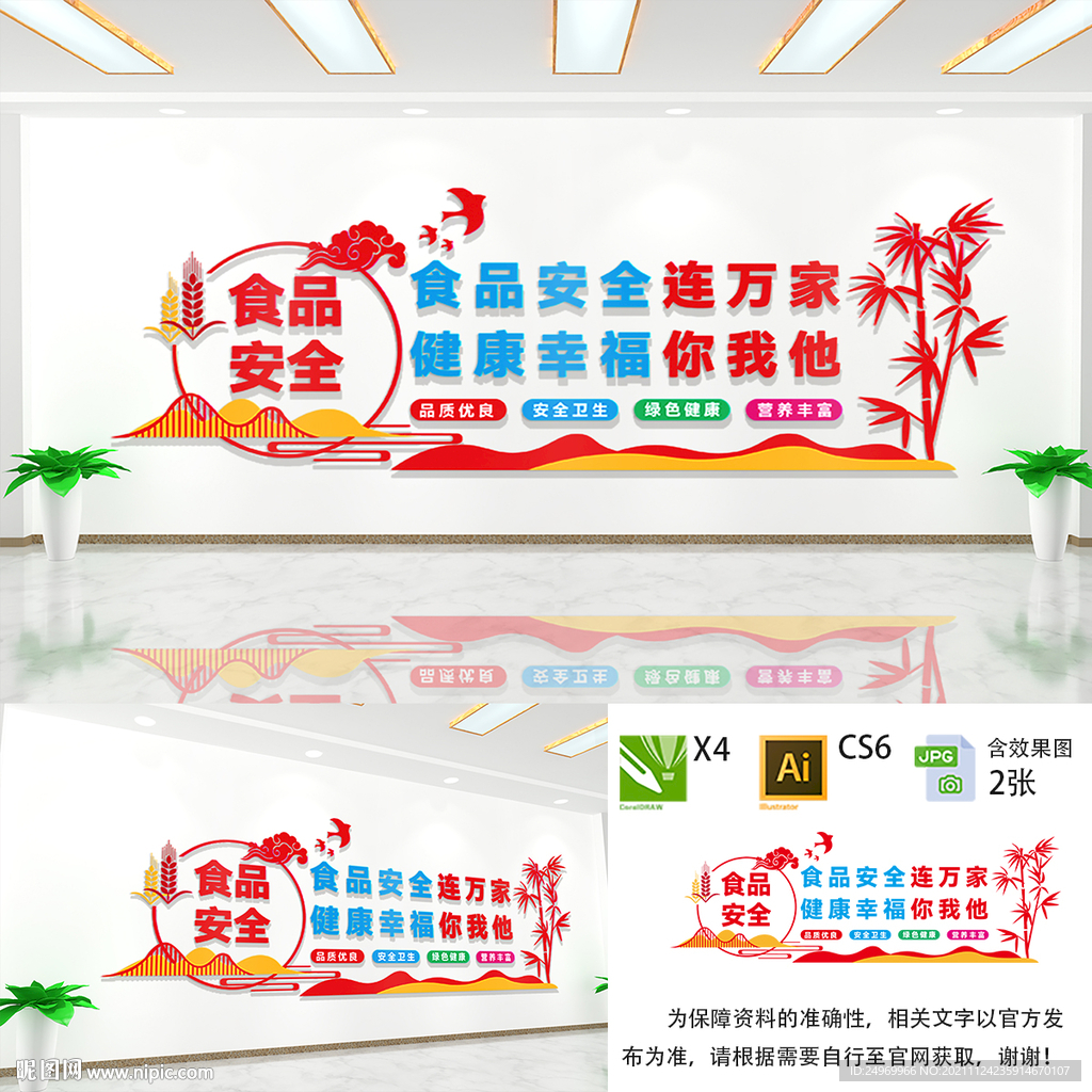 校园食品安全文化墙