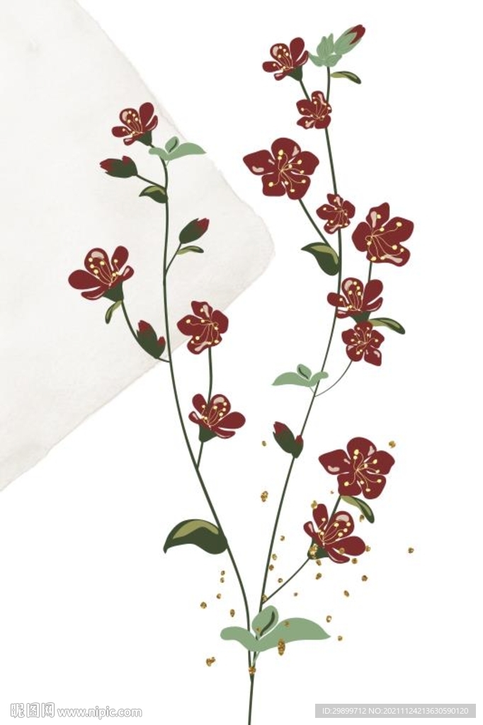 花朵装饰画