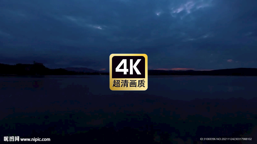 加速视频海上日出美景