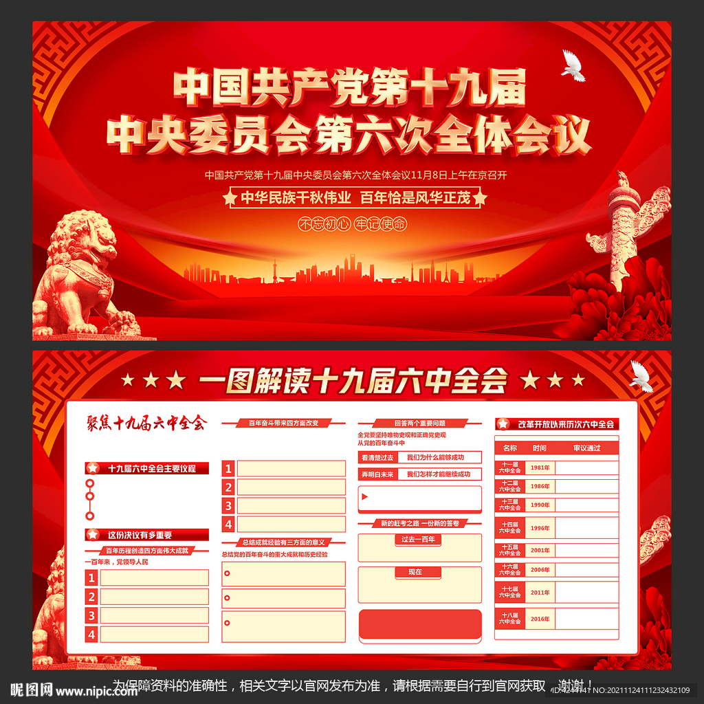 十九届六中全会