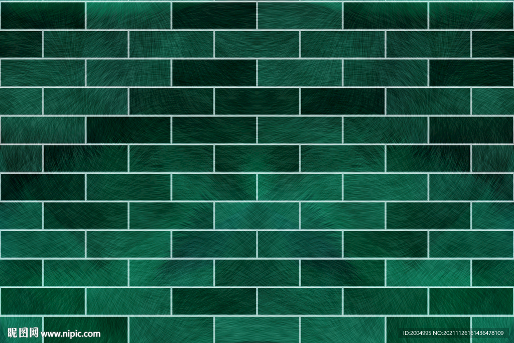 绿色大理石砖墙
