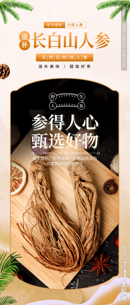 人参海报