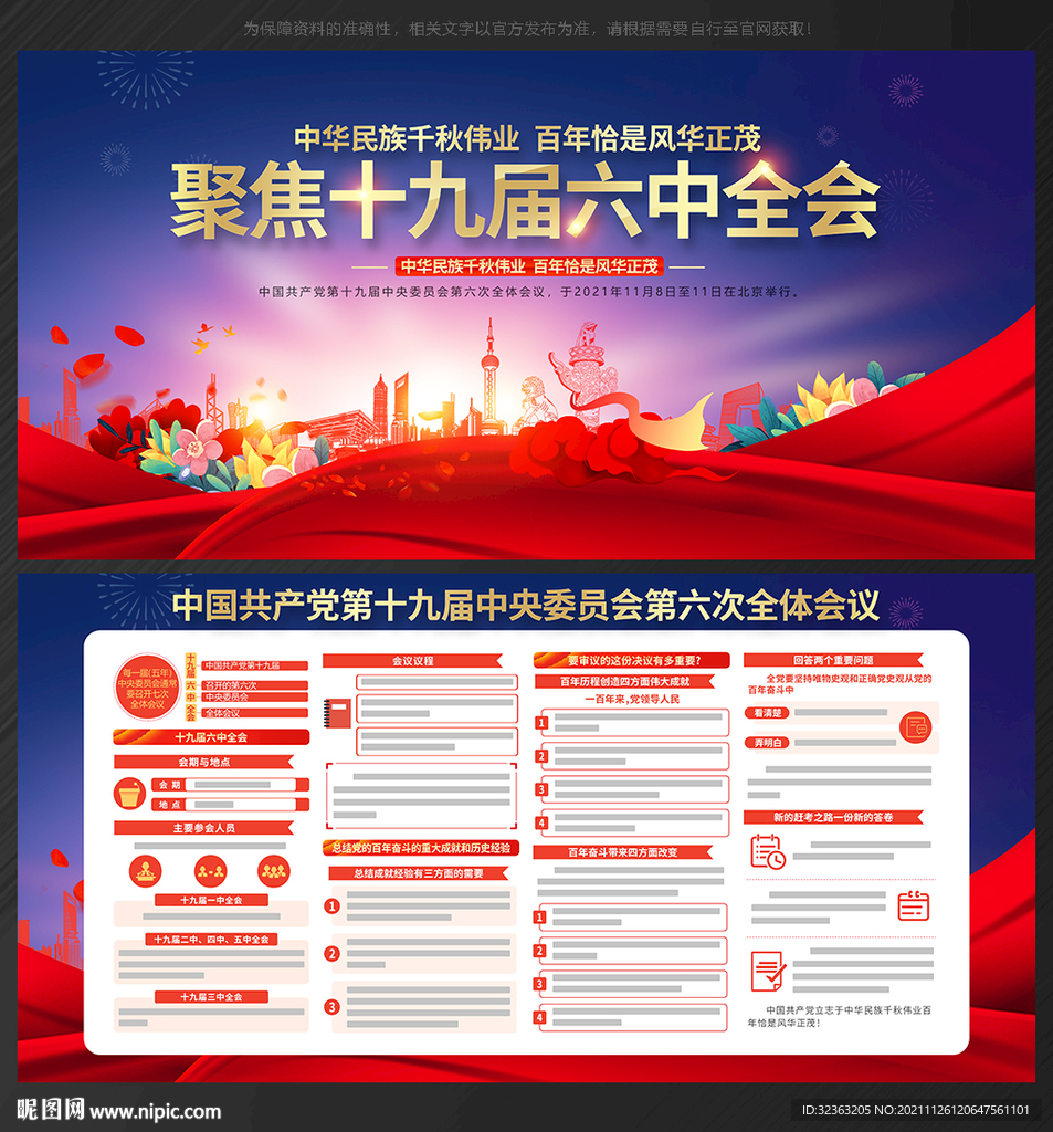 十九届 六中全会展板