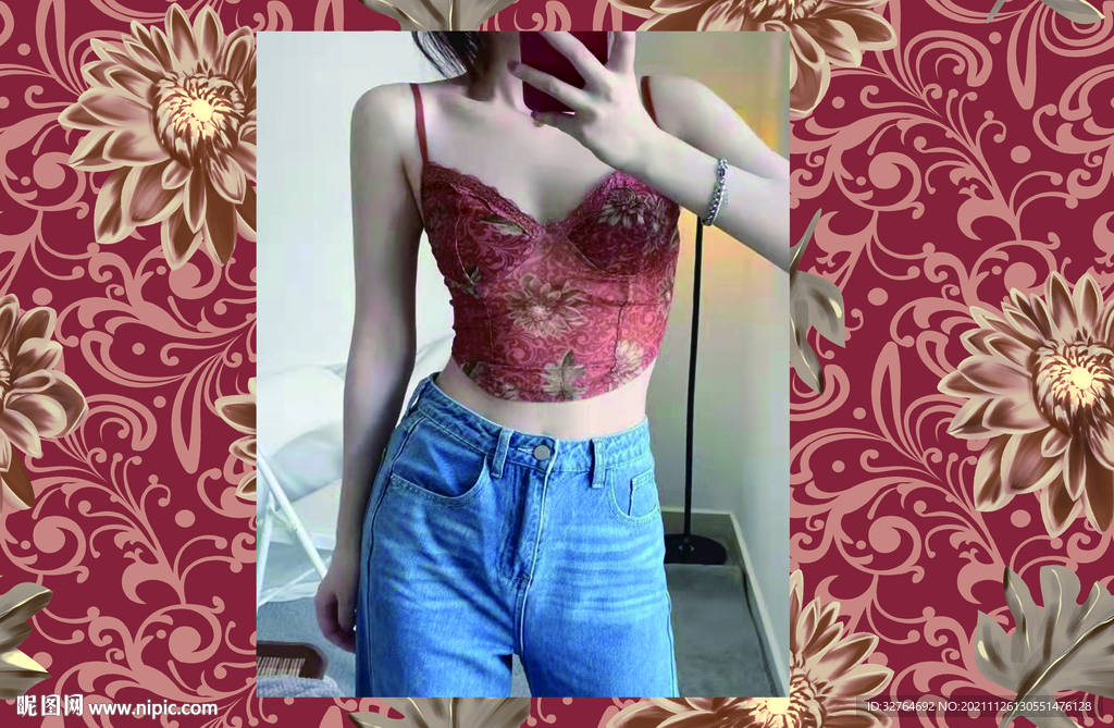 手绘花