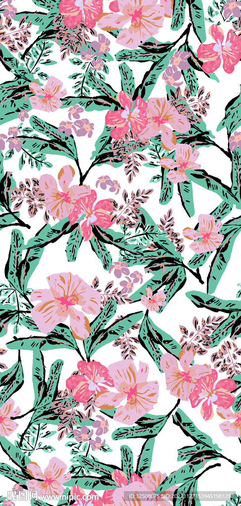 绘花  小碎花