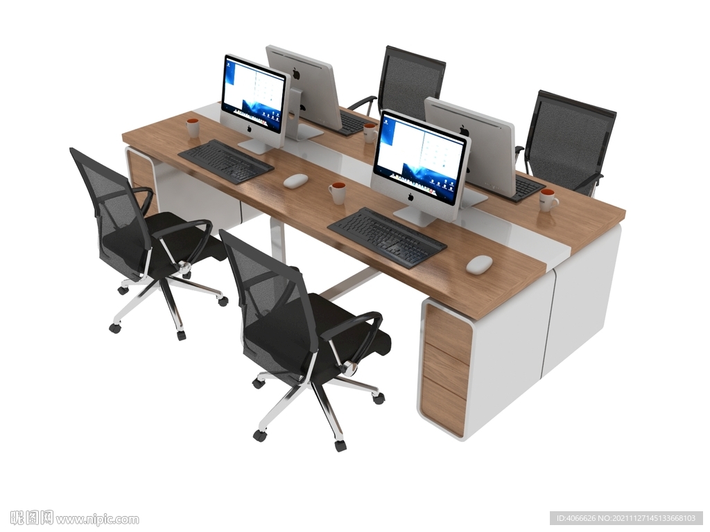 办公桌3d模型