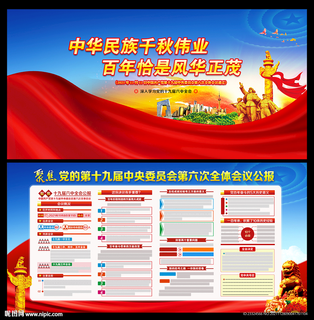 党的十九届六中全会