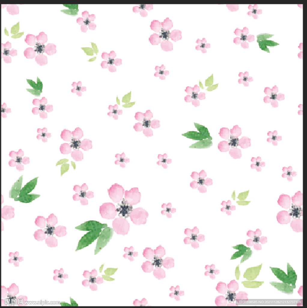 大牌数码 矢量 小碎花
