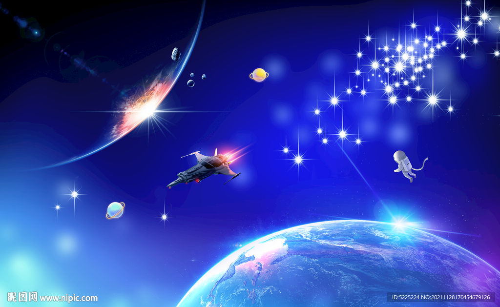 星空蓝色星空