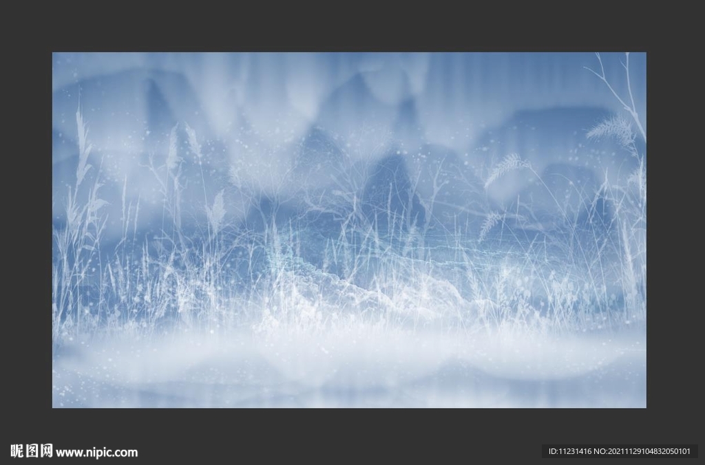 冰雪背景