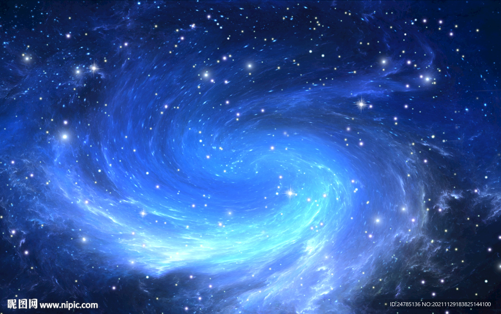 蓝色星空