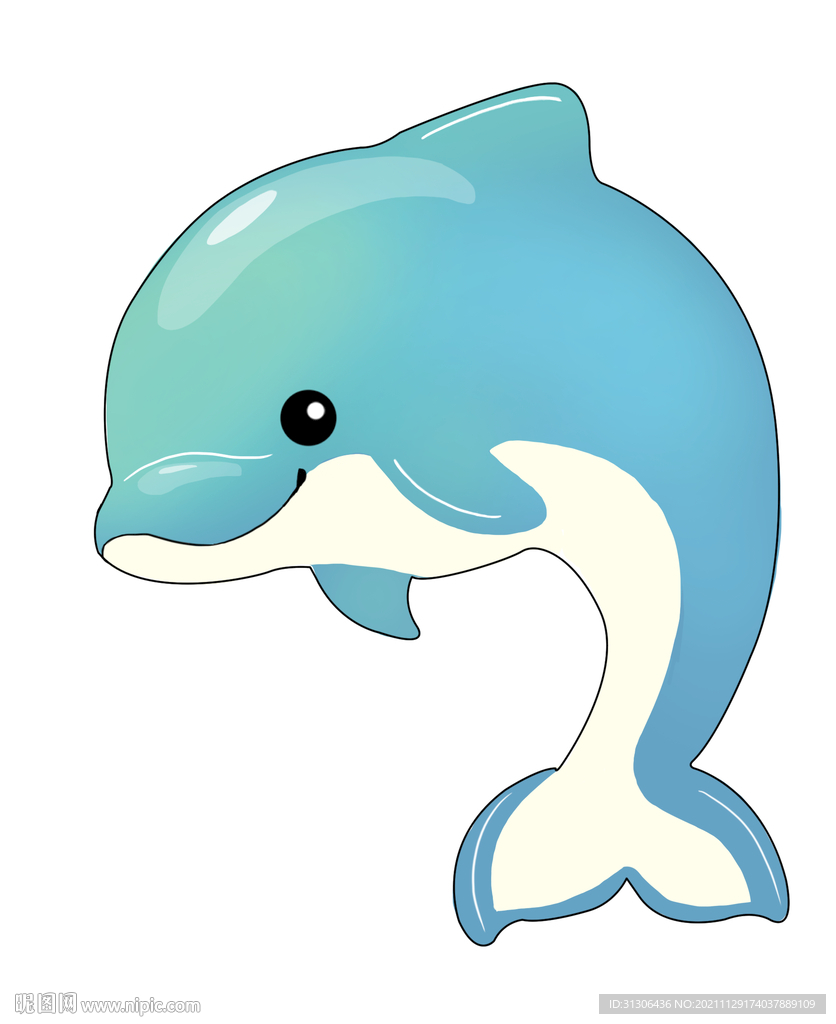 海豚卡通形象