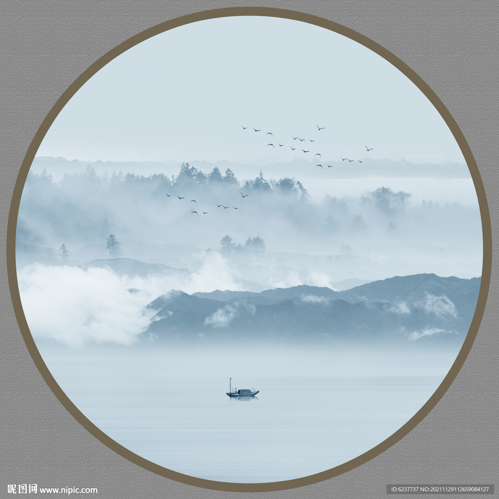 意境山水画