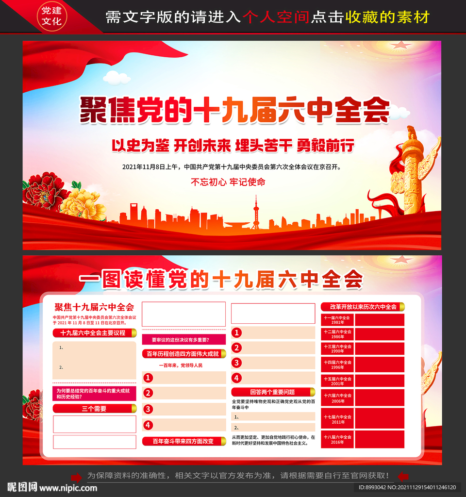 十九届六中全会