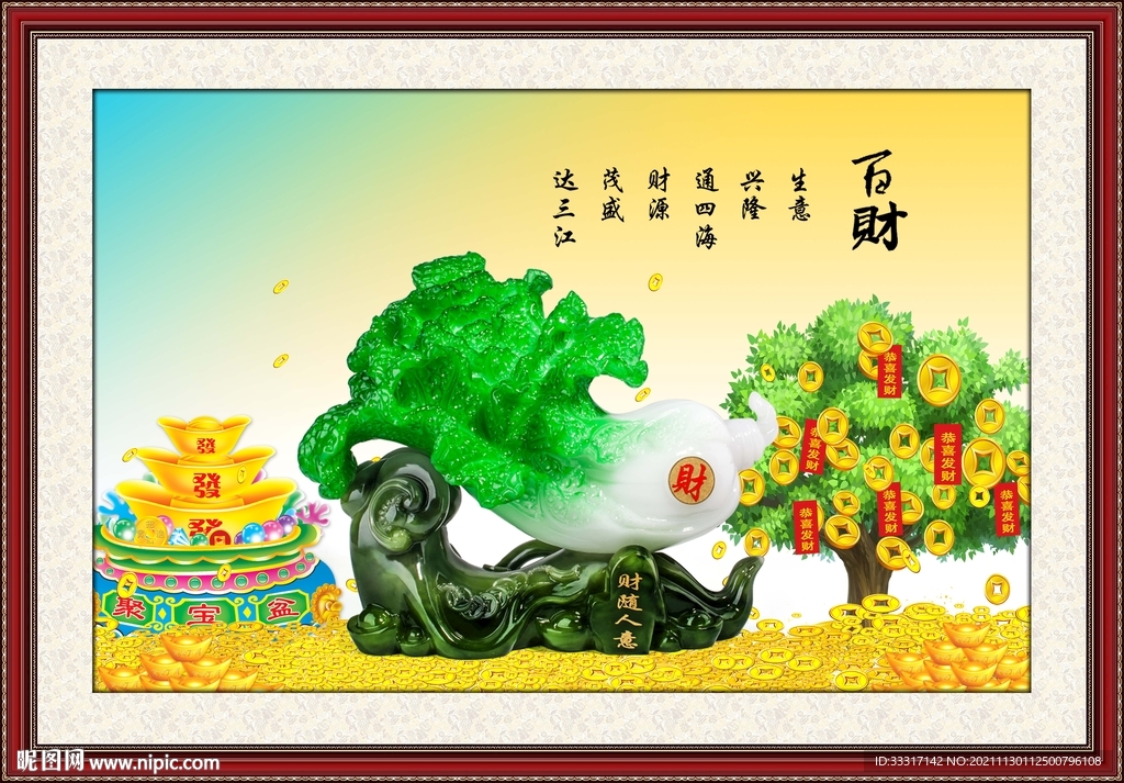 百财图