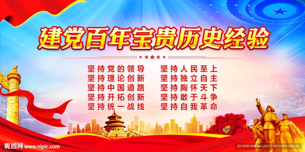 建党百年宝贵历史经验