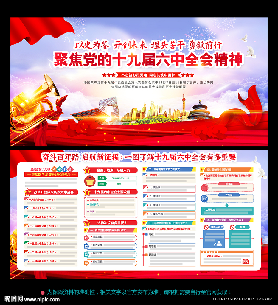 十九届 六中全会公报