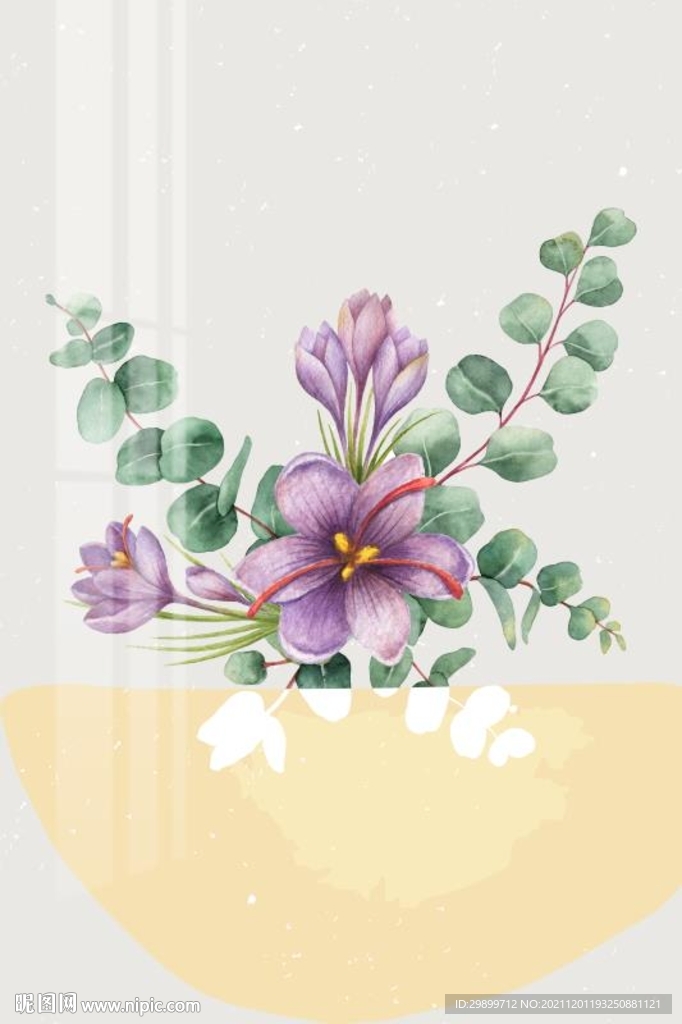热带植物装饰画