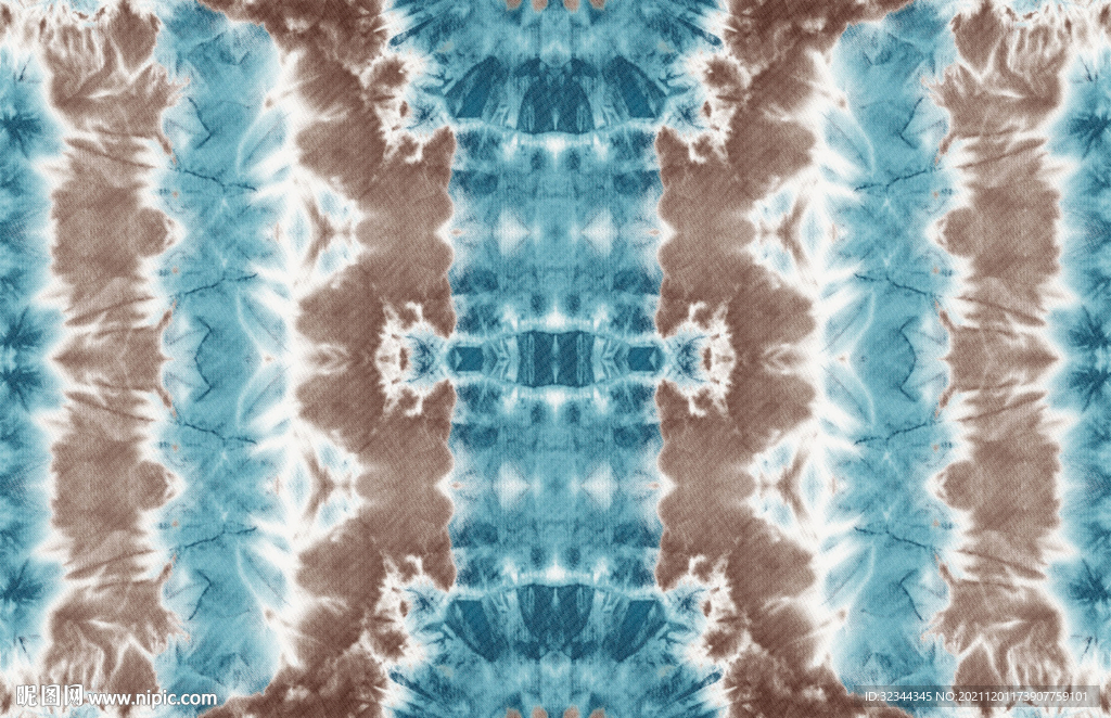 数码印花  扎染