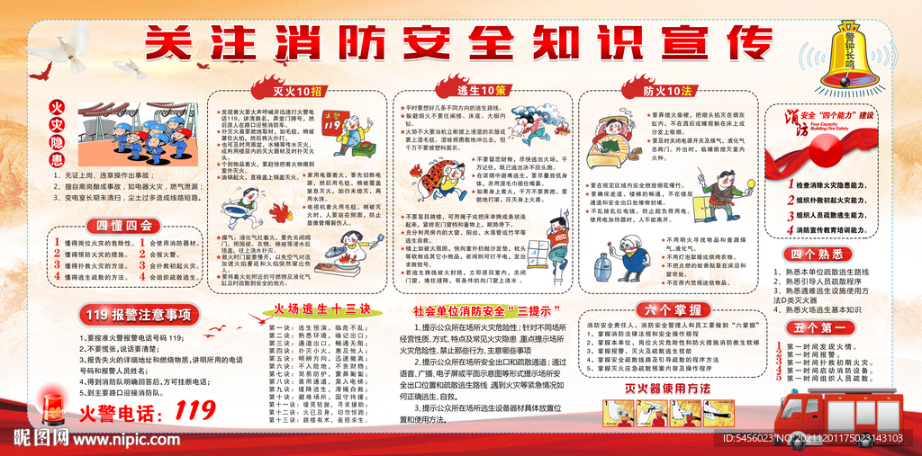 消防安全知识宣传