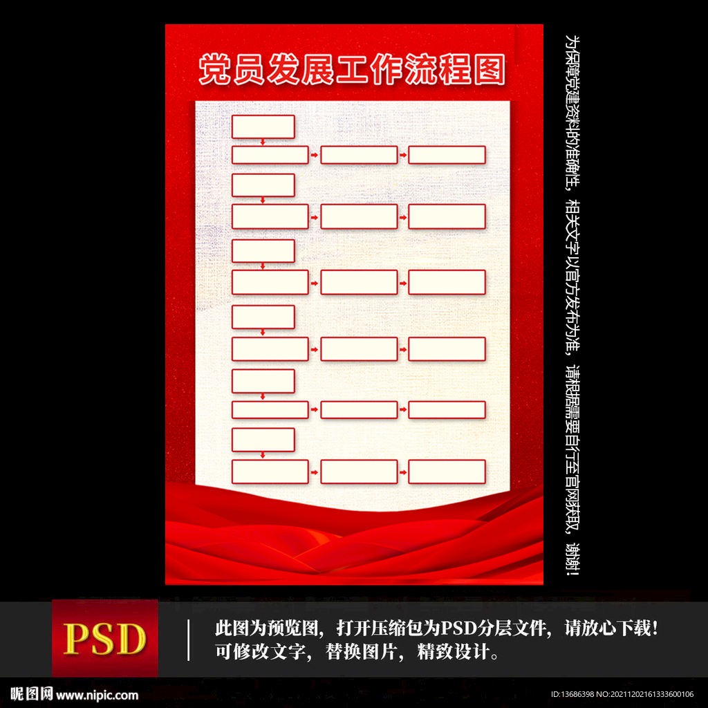 党员发展流程图