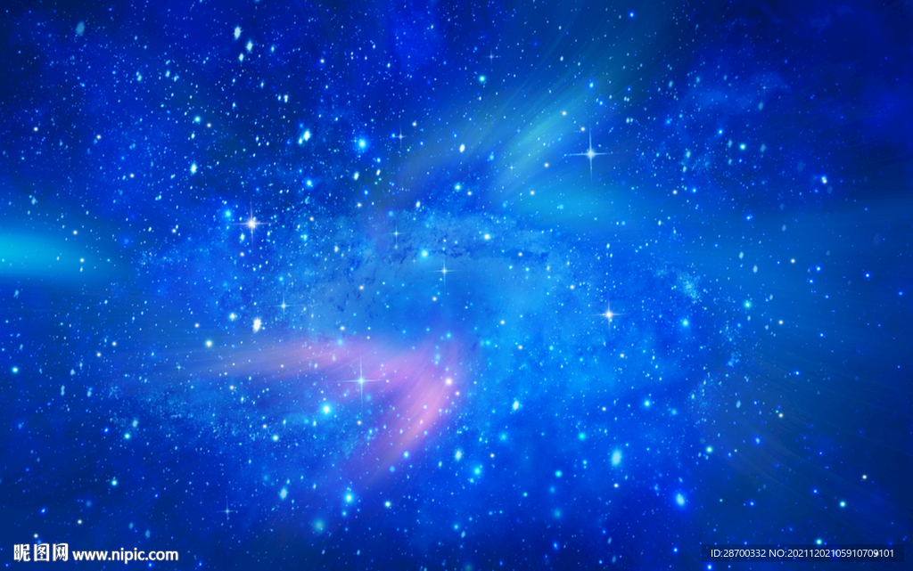 蓝色星空