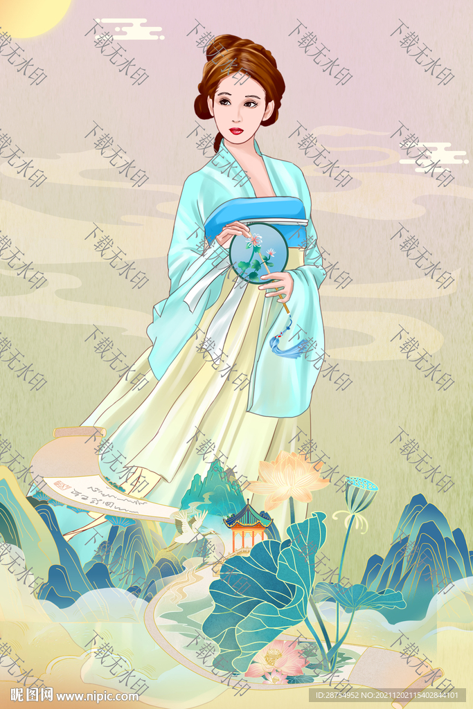 手绘人物