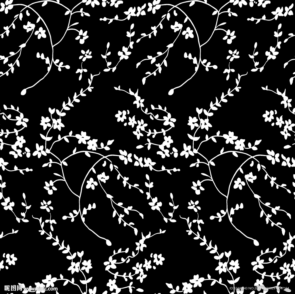 大牌  小碎花    数码印花