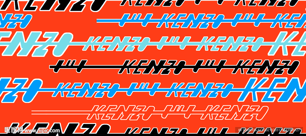 数码印花英文连衣裙