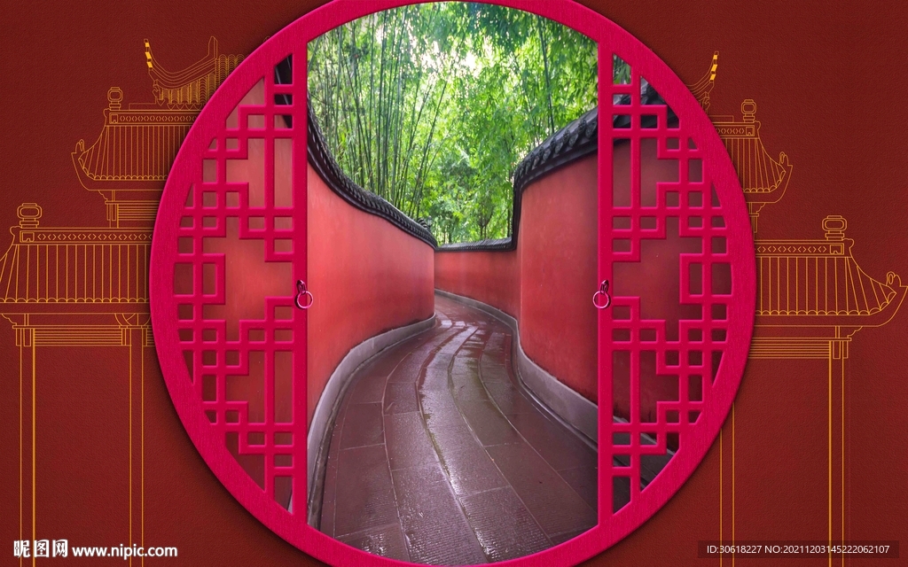 网红背景墙打卡墙 