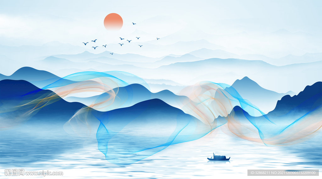 意境山水画