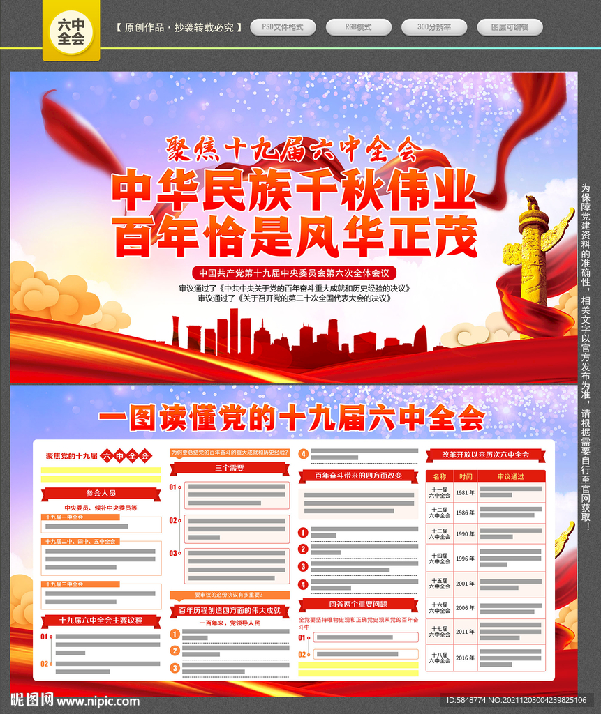 十九届六中全会