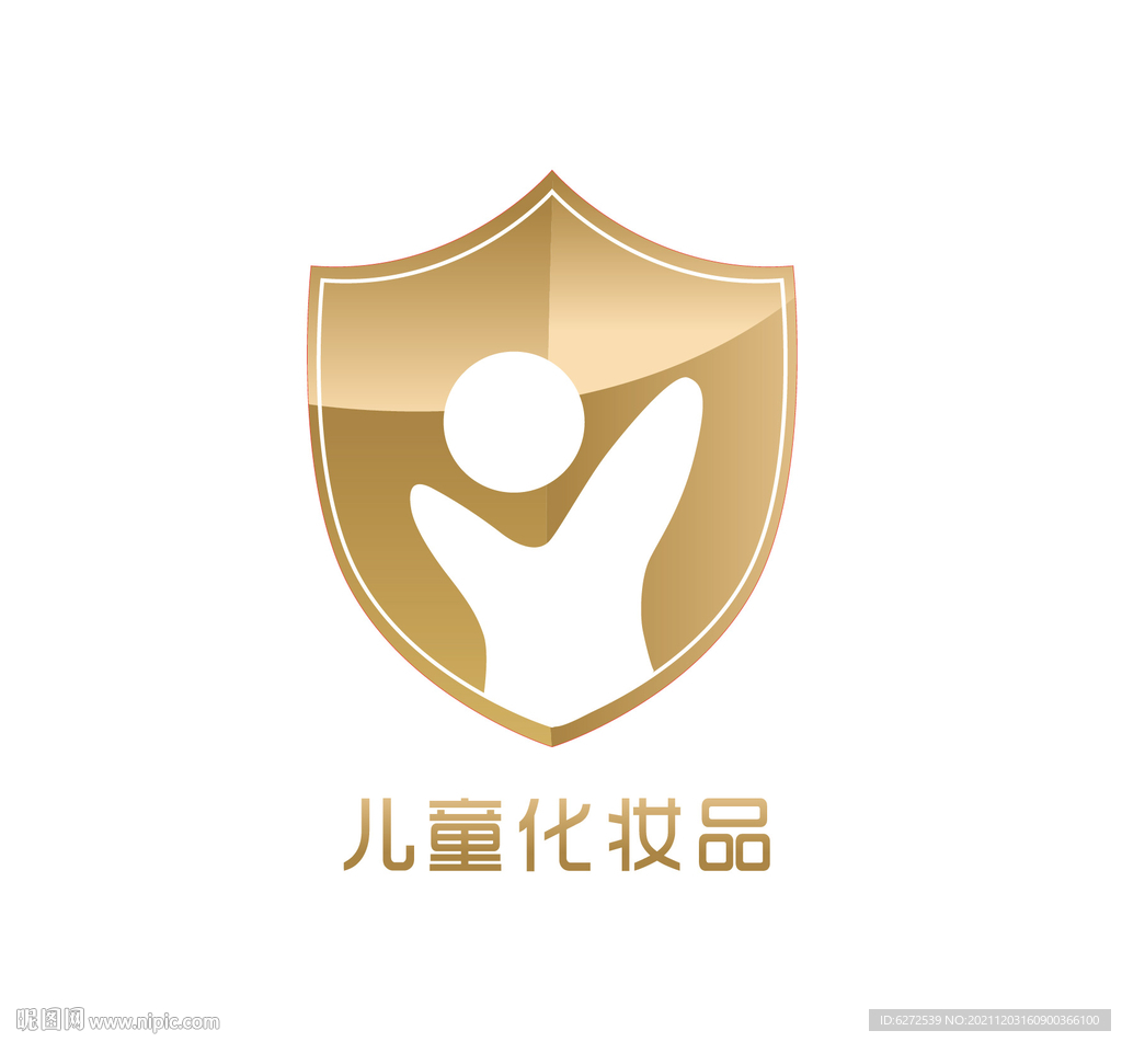 儿童化妆品标志