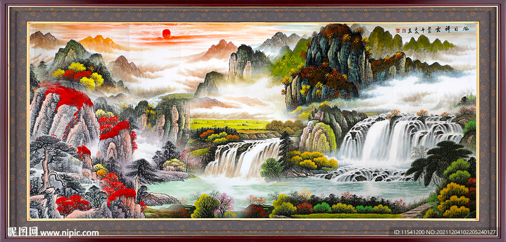 国画山水