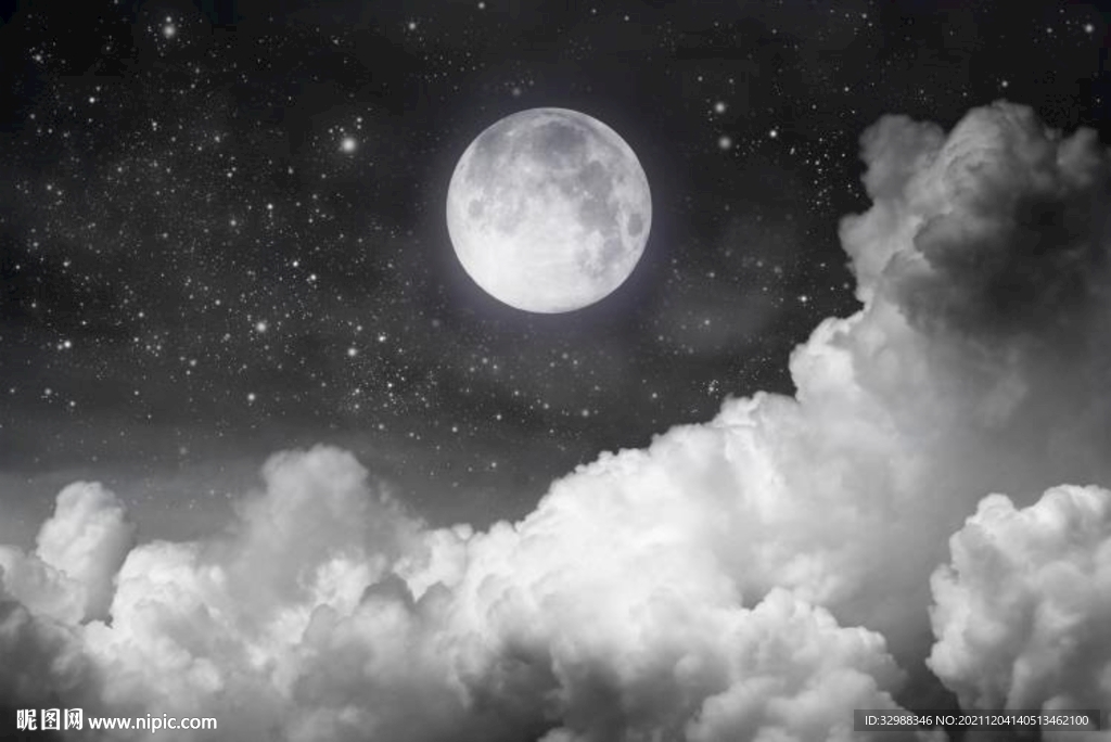 唯美星空客厅背景墙图片