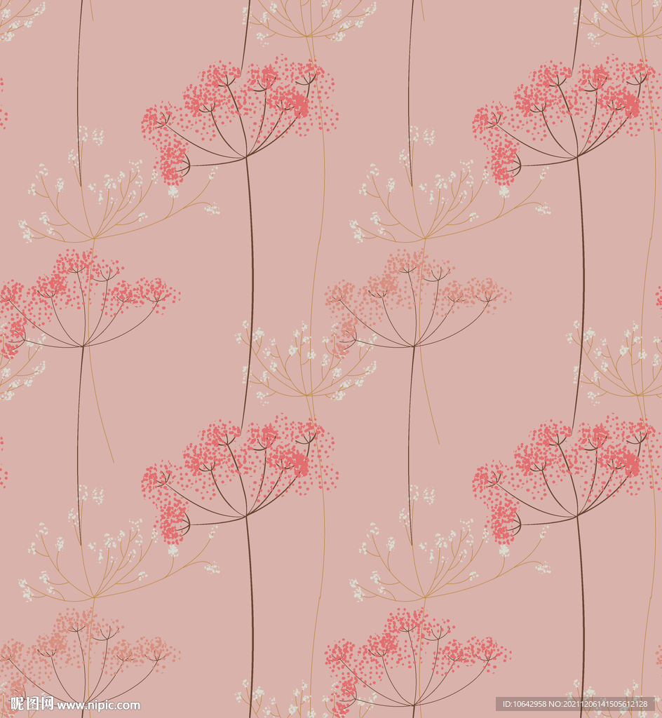 时尚蒲公英图案