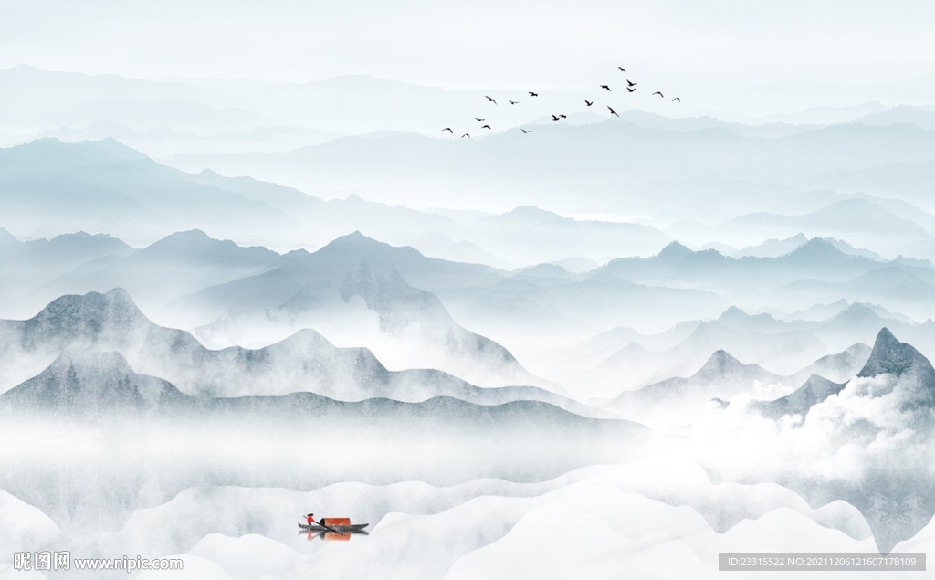 新中式电视背景墙