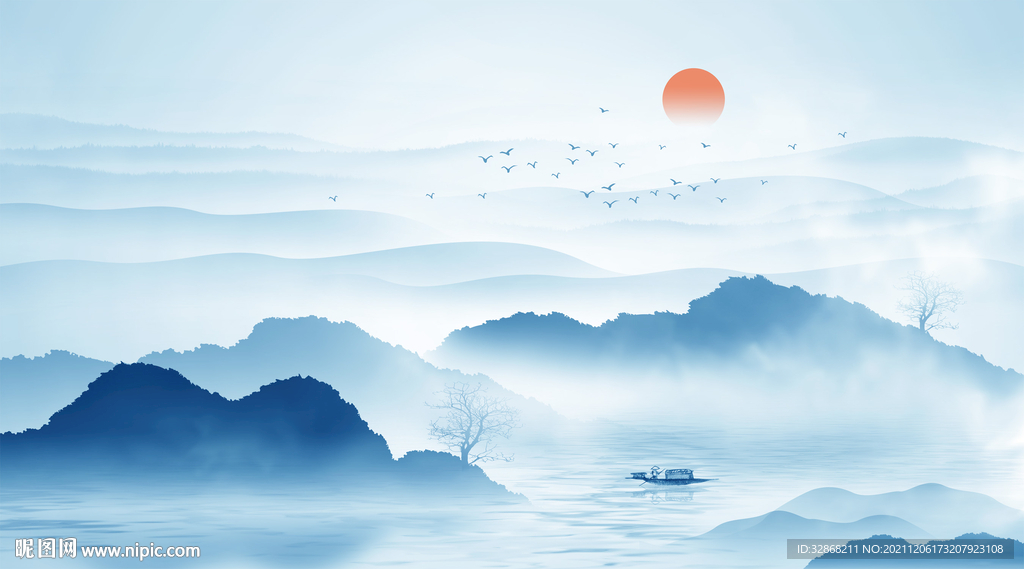 水墨画