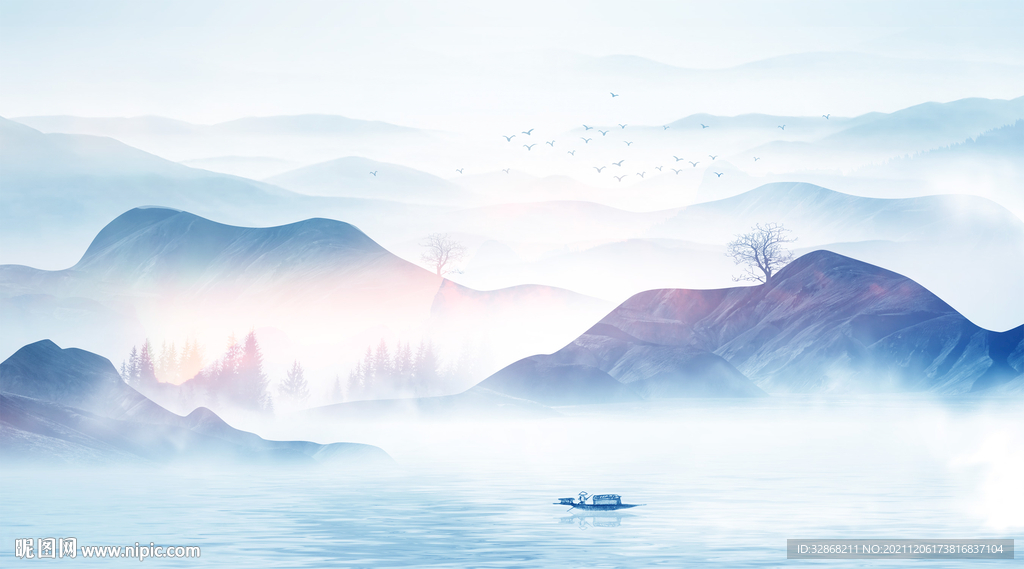 水墨山水