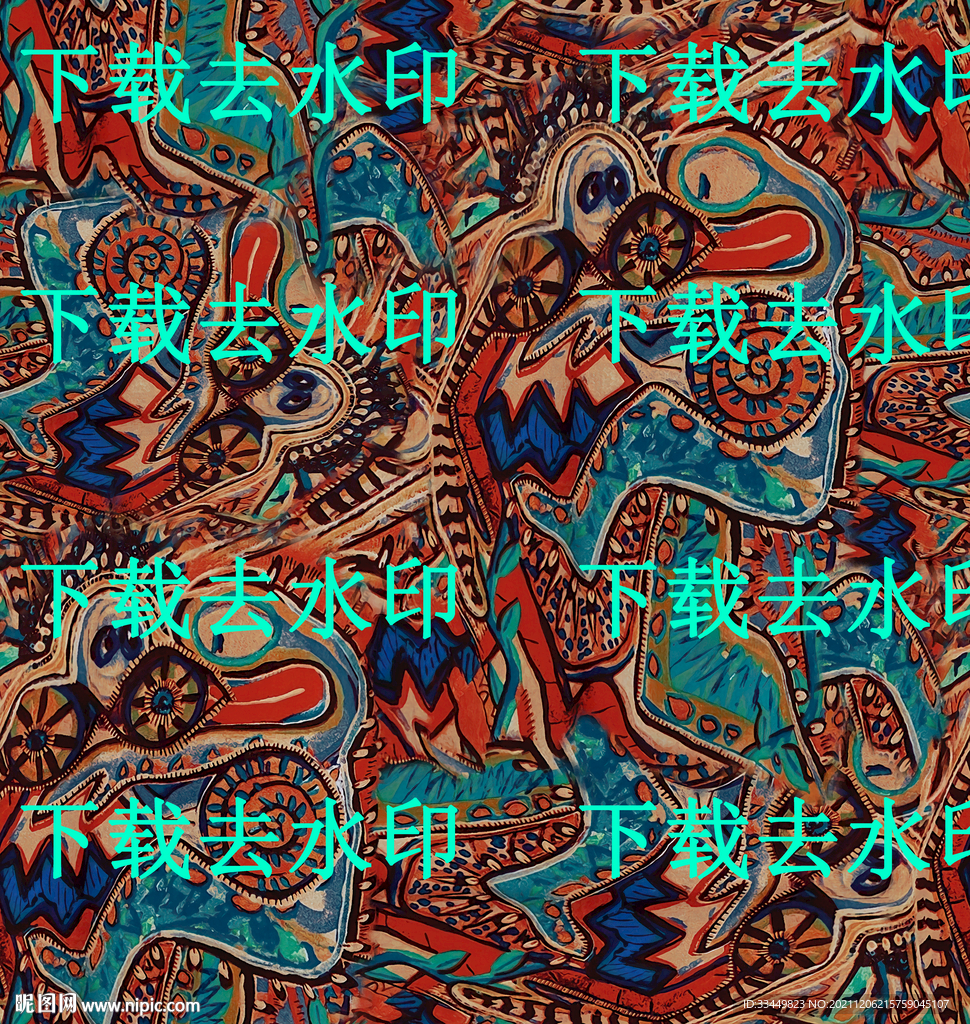 抽象青蛙