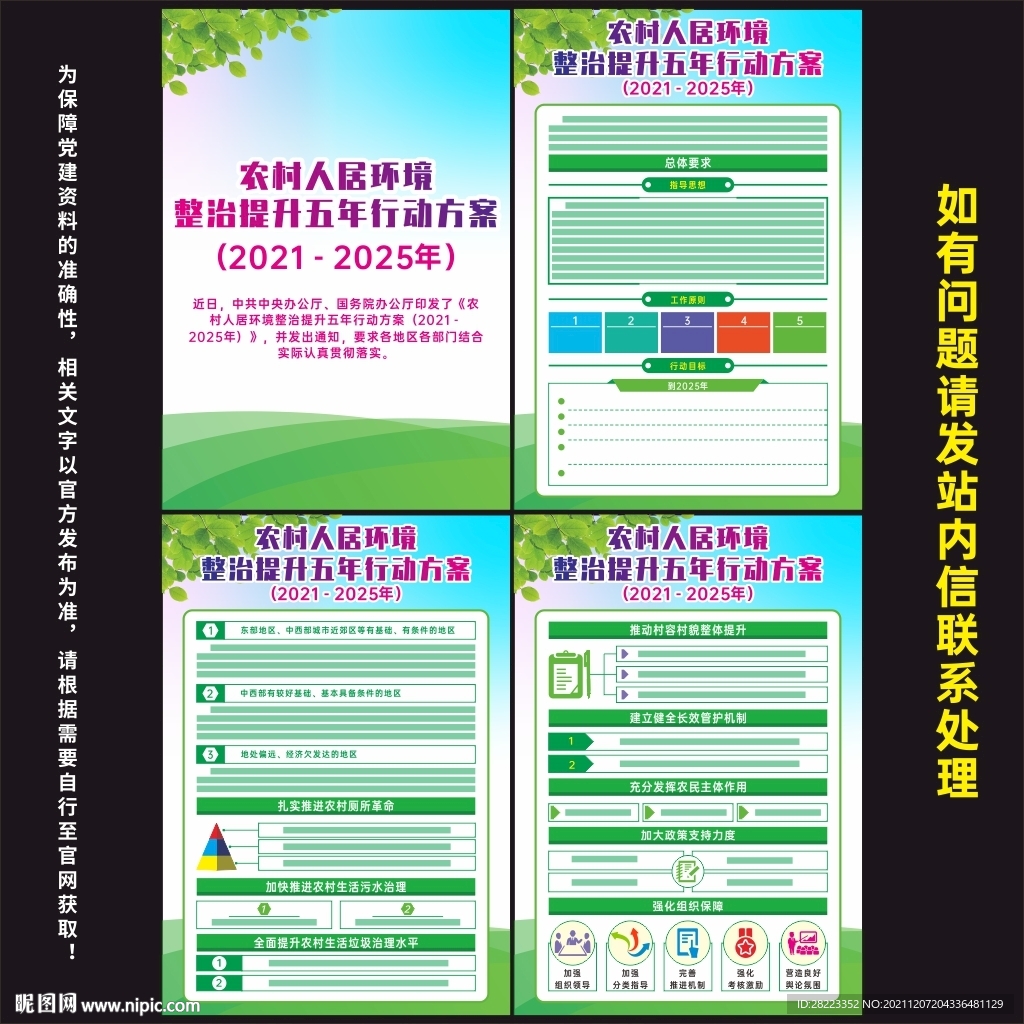 农村人居环境整治提升五年行动