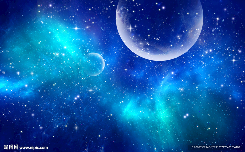 蓝色星空