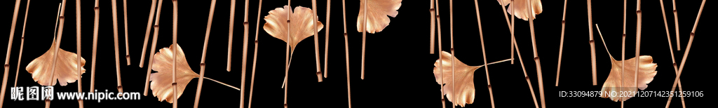 高清分层透明底腰线打印图