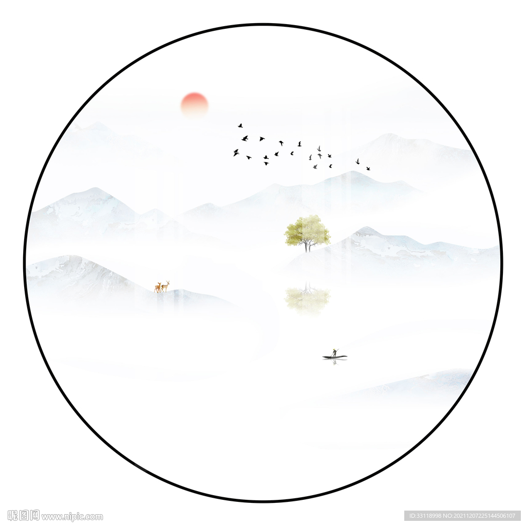 水墨山水